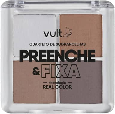 Vult Preenche & Fixa Quarteto de Sombras p/Sobrancelhas 5g