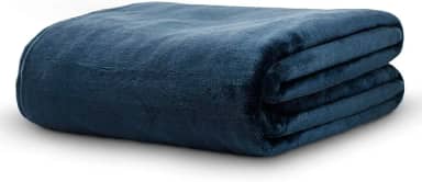 Cobertor Casal Neo Velour 300g 180x220cm Marinho Camesa