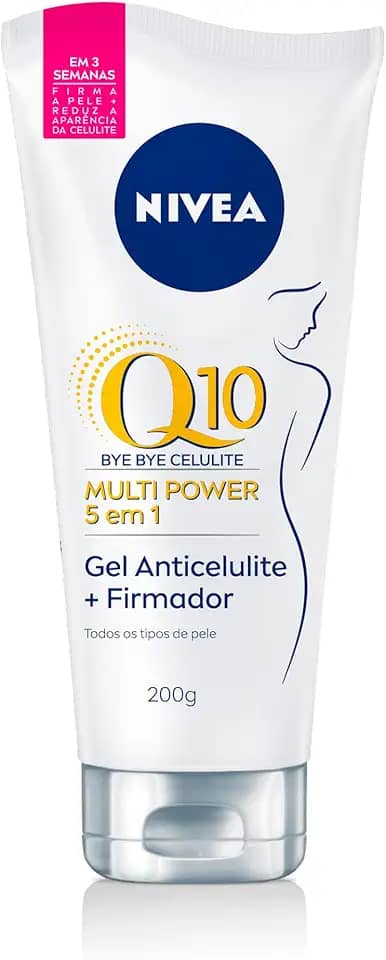 NIVEA Gel Corporal Firmador Bye Bye Celulite 200g - Com textura em gel que não precisa de massagem, reduz furinhos, celulites e melhora a flacidez da pele em 3 semanas, estimulando a renovação celular