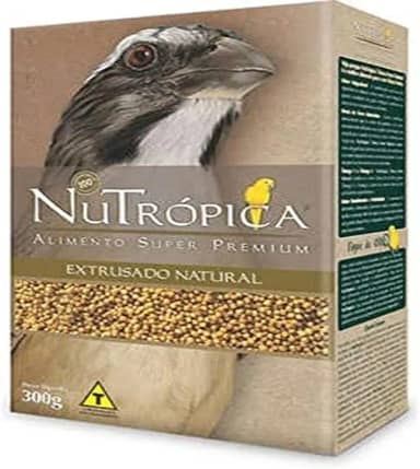 NUTROPICA Raçao Nutrópica Trinca Ferro Natural 300G Para Pixarro'