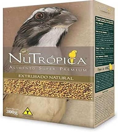 NUTROPICA Raçao Nutrópica Trinca Ferro Natural 300G Para Pixarro'