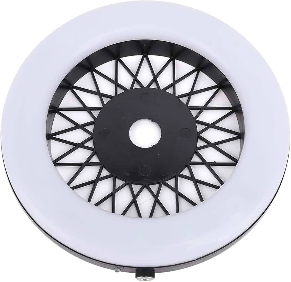 TOPINCN Anel de Luz LED para narguilé, RGB 16 Cores Iluminação Painel Redondo de Lâmpada de narguilé Com Controle Remoto para Decoração de Bar de Festa Em Casa, Luz Decorativa LED