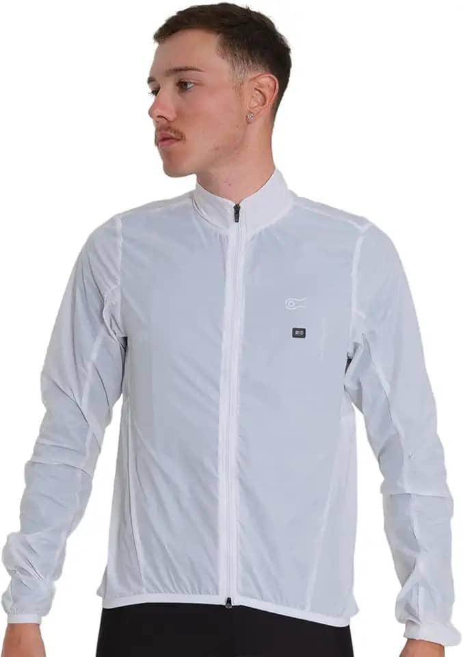 Jaqueta Corta Vento de Ciclismo Masculina Márcio May Pro II