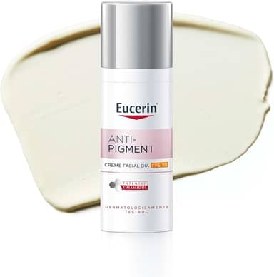 EUCERIN Creme Facial Antimanchas Dia FPS30 50ml, Anti-Pigment, Clareador, Thiamidol, Diurno