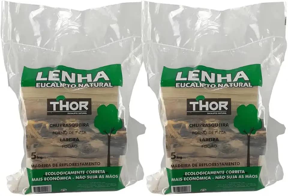 Kit Lenha De Eucalipto Especial 10kg