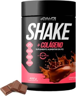Shake Substituto de Refeição Com Colágeno Fullife 400g (400g, Chocolate)