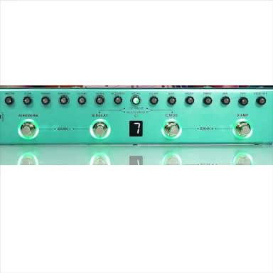 KINGSTER M-VAVE Pedal de Guitarra Multi-Efeitos Tank G, Effects pedaleira guitarra Reverb Delay MOD AMP Bateria lítio cuvave/mvave Recarregável, 36 Presets, 9 amp, 8 IR Cab Slots, 3 Simulação, Delay
