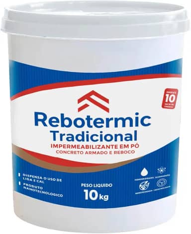 Impermeabilizante Em Pó 10 Kg Aditivo Mineral Hidrofugante Com Nanotecnologia Bloqueio Capilar Para Reboco Concreto Fundação E Ambientes Úmidos Alta Performance E Durabilidade