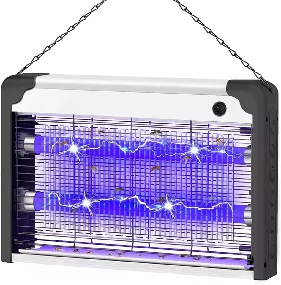 Repelente Eletrônico Lâmpada Uv-a Mata Mosquitos Mosca Luminária Arandela Armadilha Luminosa Combate Insetos(30)