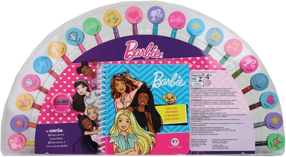 Barbie - Livro com Atividades e Desenhos para Colorir