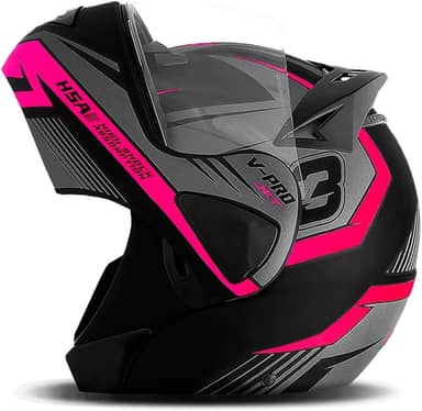 CAPACETE ESCAMOTEÁVEL PRO TORK V-PRO JET 3 ROSA TAM. 60