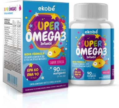 Super Ômega 3 Infantil 90 Caps Ekobé