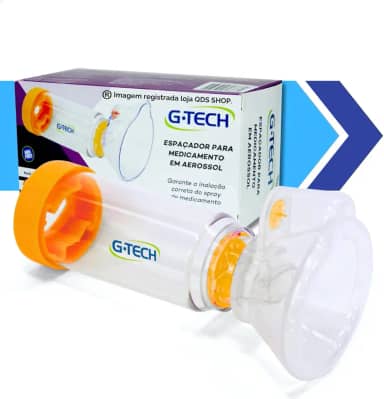 Espaçador Gtech Clear Mascara Adulto E Infantil Aerossol