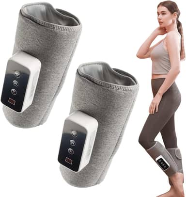 Massageador de Panturrilha sem Fio Relaxshop, Compressão de Pernas, Massageador de Panturrilha, Braço sem fio, Portátil, Profissional, Confortável, Massagem para Pés e Panturrilhas