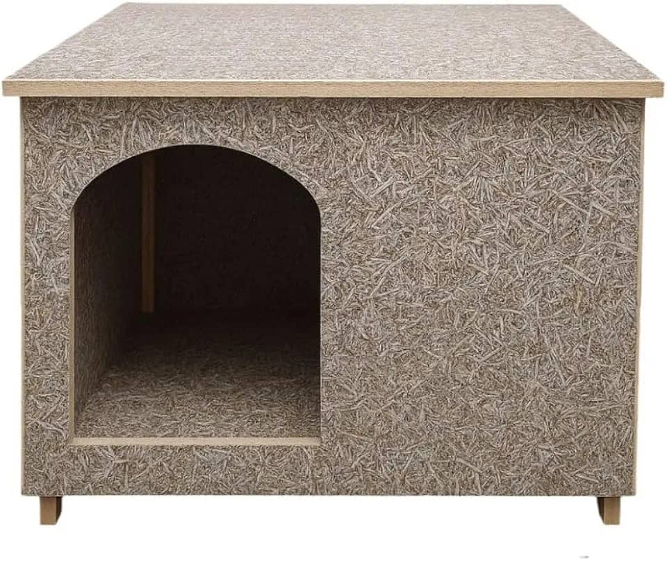 Casinha Cachorro de Madeira Ecológica Casa Edícula Pet Cães e Gatos Porte Pequeno Médio,criado mudo,mesinha de cabeceira(N°1)