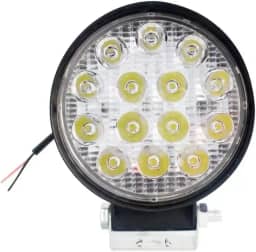 FAROL AUXILIAR LED MILHA 42W REDONDO 11CM 12/24V 6000K