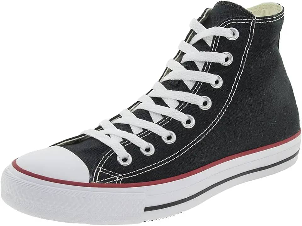 Tênis Converse All Star Chuck Taylor Hi Preto/Vermelho/Preto 33