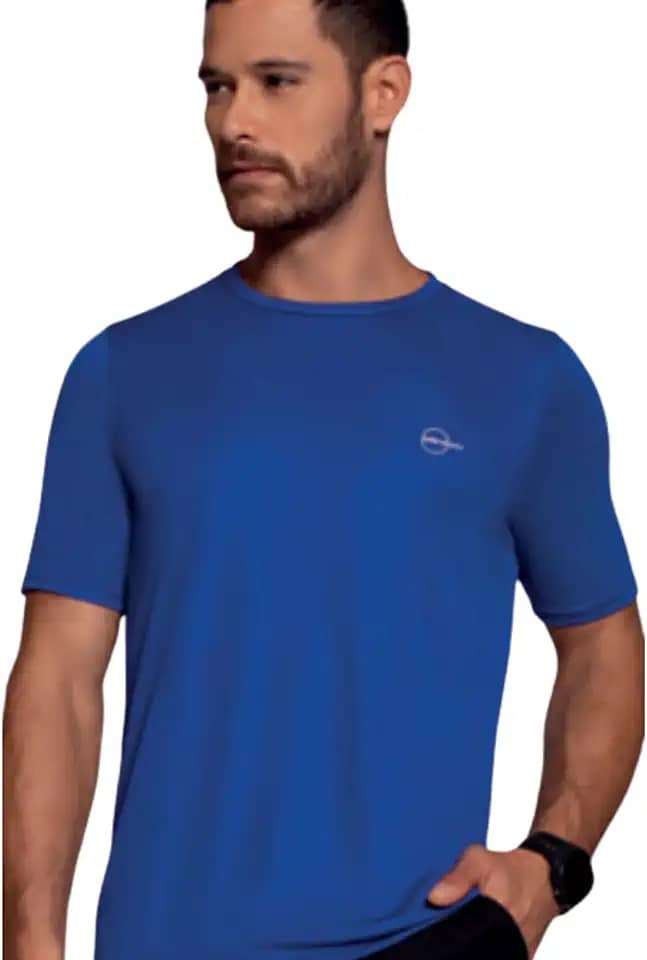 Camiseta Dry Fit Masculina Lisa Academia Esportiva Selene