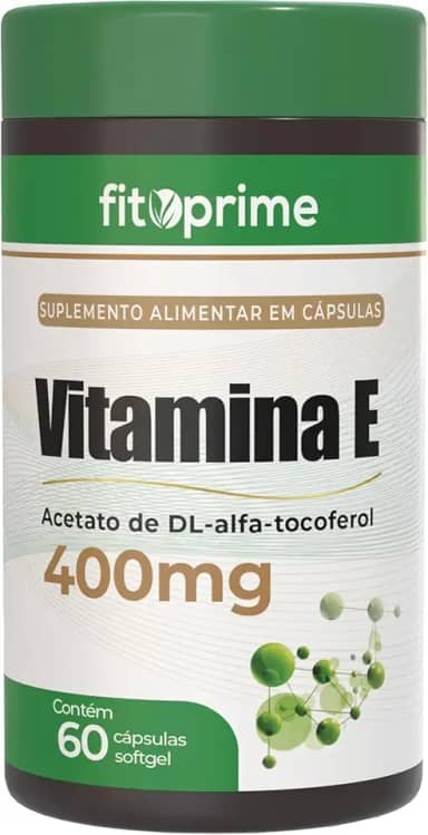 Vitamina E 400mg Softgel 60 Cápsulas