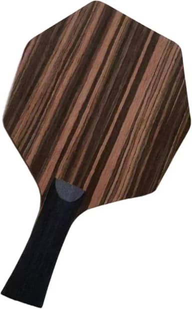 Fancyes Raquete de Tênis de Mesa 5-ply Table Tennis Bastão de Madeira Leve Feito à Mão Durável para de Jogo Casual Competição Profissionais Iniciantes