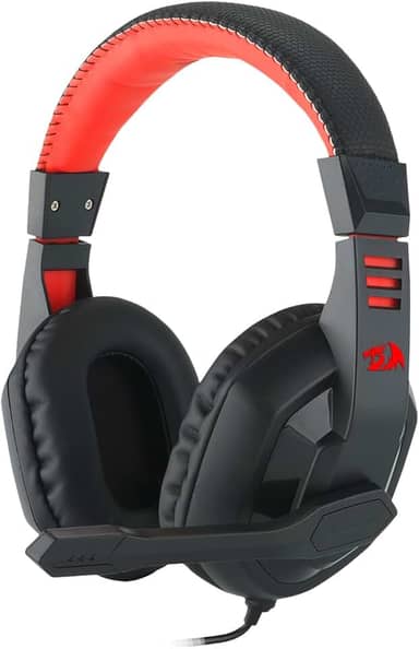 Headset Gamer Redragon Ares Preto e Vermelho H120