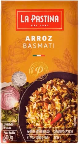 Arroz Basmati La Pastina 500 Gr