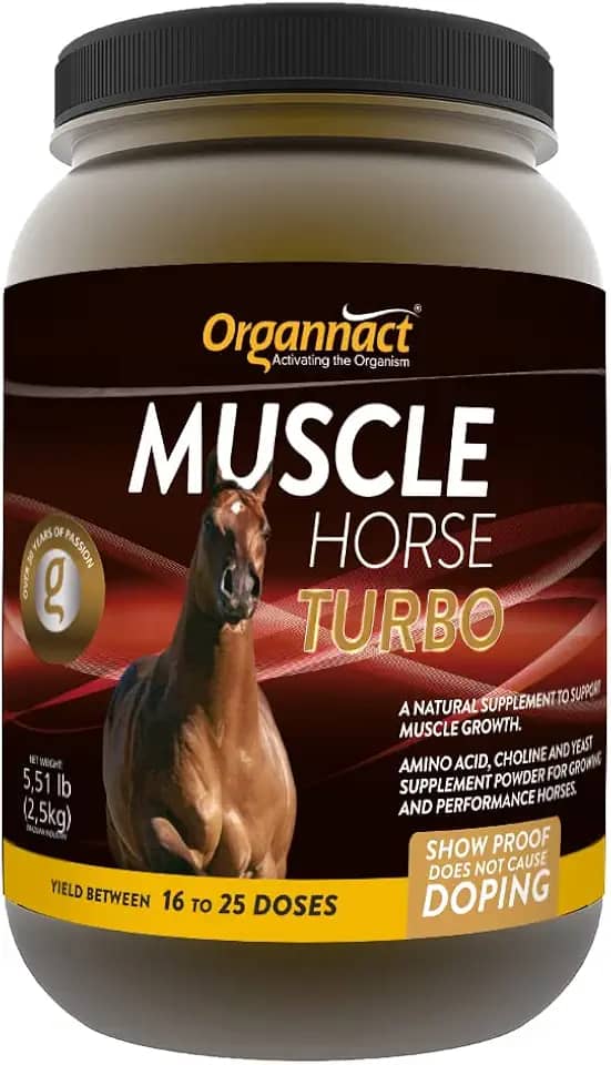 Muscle Horse Turbo 2.5kg | Suplemento para Cavalos Atletas