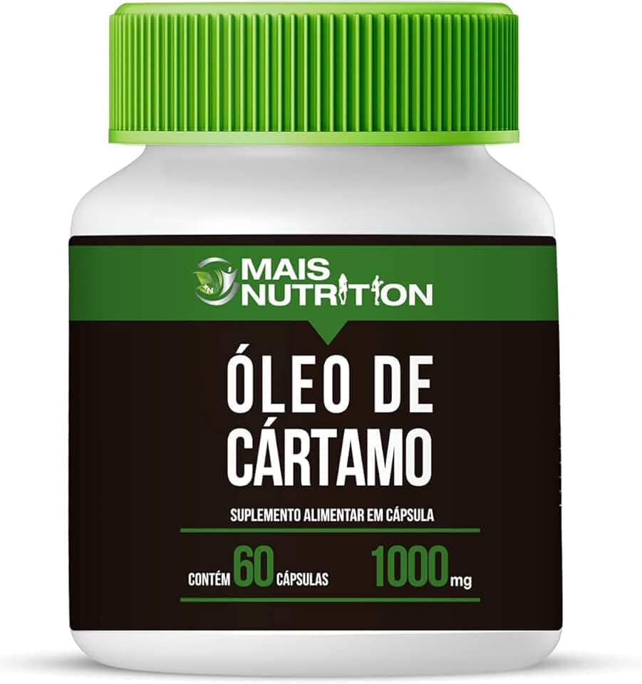 Mais Nutrition Oleo De Cartamo 1000Mg 60 Capsulas