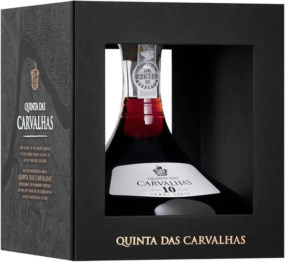 Vinho Quinta das Carvalhas Porto Tawny 10Anos Decanter 750ml