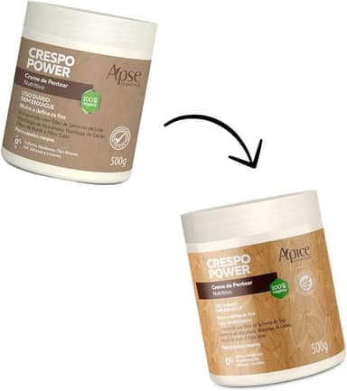 Creme de Pentear Nutritivo Crespo Power 500G, Apse Cosmetics