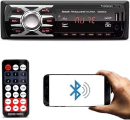 Som Automotivo Radio Mp3 Bluetooth Usb Sd First Option 6660BN C/Controle