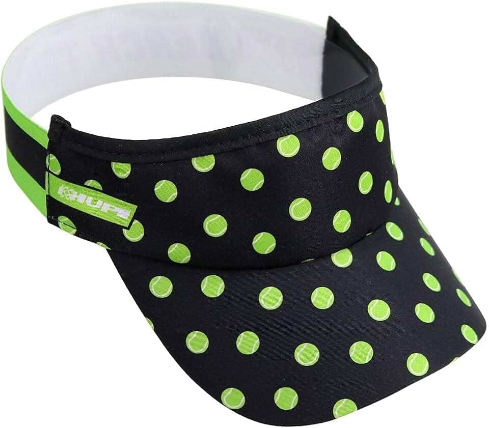 Viseira Beach Tennis Hupi Preto/verde