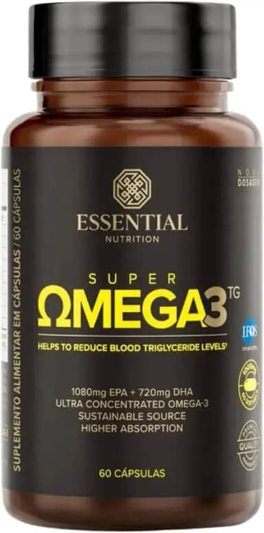 Super Omega-3 TG 60caps selo IFOS - Essential Nutrition