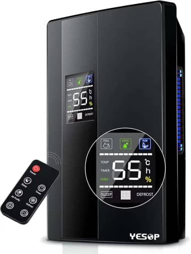 Yesop Desumidificador De Ar Ambiente Antimofo Desumidificadores 2000ml Bivolt 110v/220v