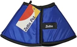 Colar Elizabetano Zetta Pet | Nº 01 (22x14cm) | Para Cães e Gatos | Pós-Cirúrgico | Leve, Confortável | Cor Azul