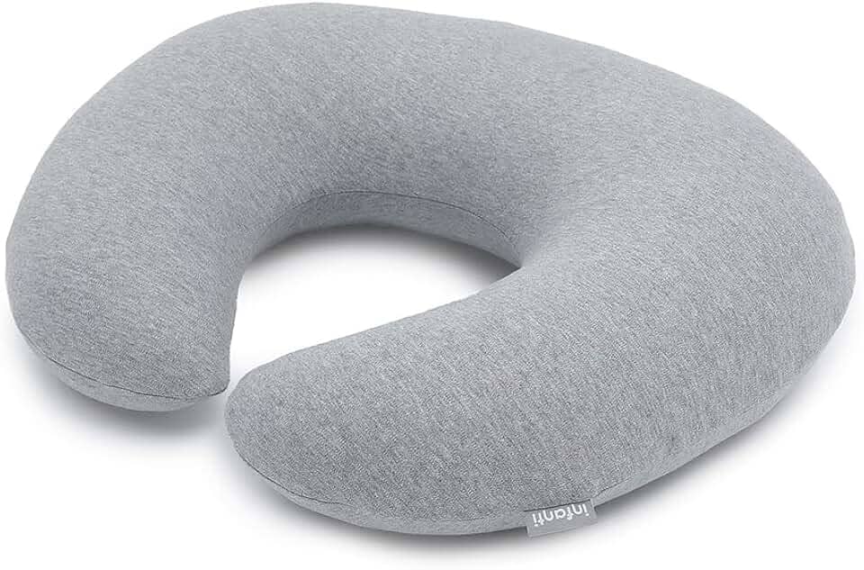 Almofada de Amamentação Infanti, Serena, Cinza Mescla