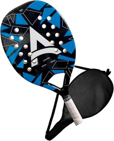 Raquete Beach Tennis Infantil Kids + Carbono 3k (Azul)