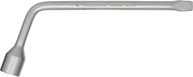Tramontina 42830919, Chave de Roda Tipo L 19 Mm, Corpo Forjado em Aço Especial, Temperado