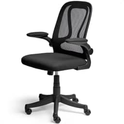 Cadeira De Escritório Diretor Preta Giratória Com Tela Mesh prime.office P210 HERA