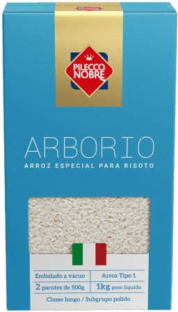 Arroz Arborio Pilecco Nobre 1kg