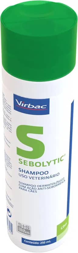 Virbac Sebolytic Spherulites Shampoo para Cães com Seborreia 250 mL