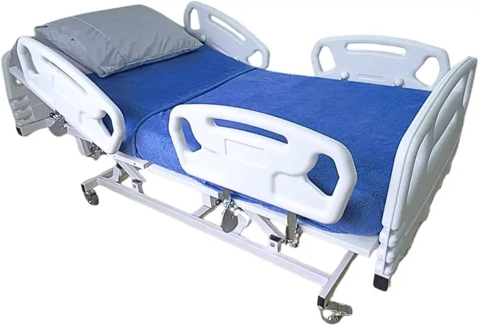 Cama Hospitalar Motorizada com Colchão e Elevação do Leito até 200kg