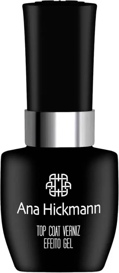 Ana Hickmann Esmalte 9 Ml Tratamento Top Coat Verniz Efeito Gel