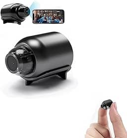 Mini Câmera WiFi Visão Noturna Incluída e Microfone, Câmera IP de Vigilância Sem Fio 1080P HD Micro Monitor de Detecção de Movimento 160° Grande Angular Monitoramento Remoto (Color : 1Pcs)