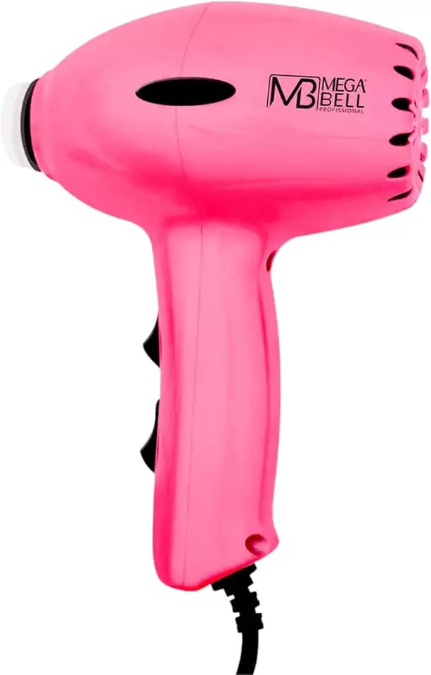 Lixa Elétrica Pedicuro Mega Bell Compact Pink 12 Lixas 127V