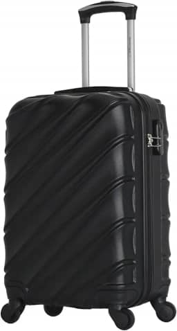 Mala de viagem bordo pequena 10kg Havana Swiss Move Preta