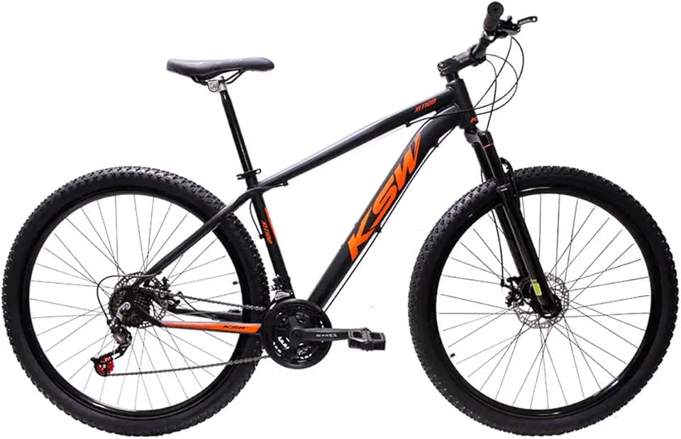 Bicicleta Aro 29 Bike Ksw Xlt 21 Marchas Quadro em Alumínio Freio a Disco