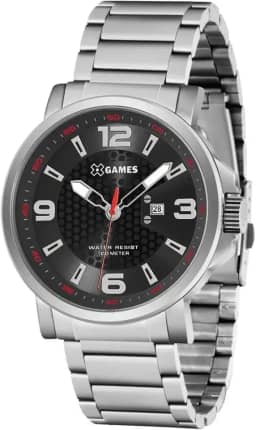 Relógio X-Games Masculino Xteel Prata XMSS1045-P2SX