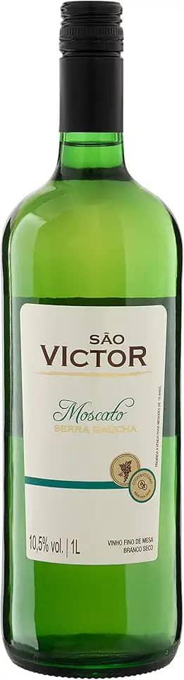 Nova Aliança Vinho Fino de Mesa Branco Seco Moscato São Victor 1L