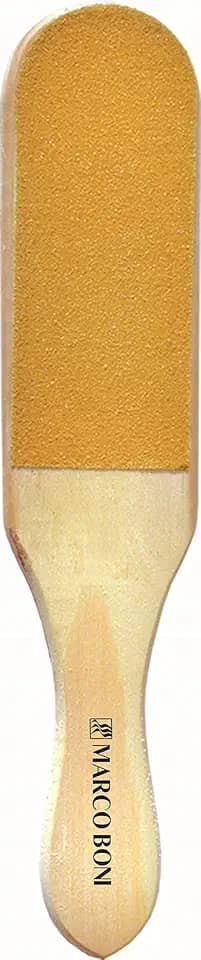 Lixa Média de Madeira Para Pés, Duas Faces, 6003, Marco Boni, Madeira, 1 Unidade, Marco Boni